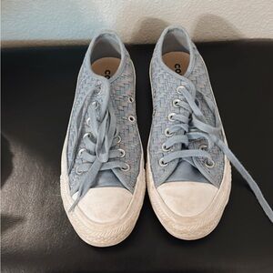 Converse Light Blue Sneakers